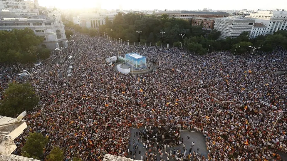У Мадриді 50 тисяч людей протестували через міграційну кризу в Сеуті