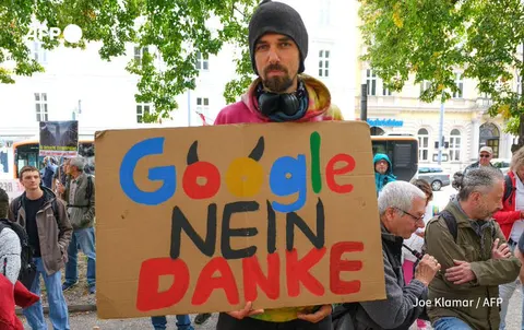 У Кронсторфі протестували проти будівництва дата-центру Google
