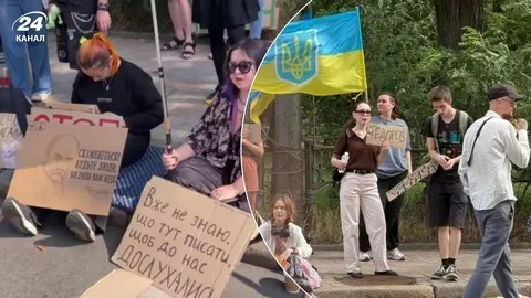 Під Радою мітингують за повернення Федорова