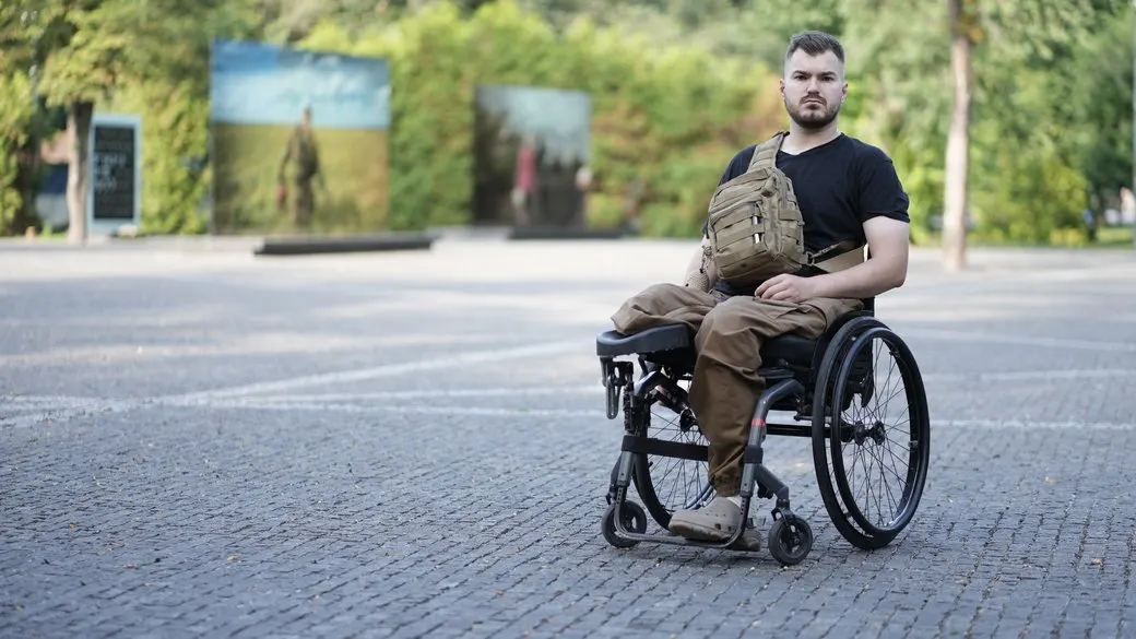 Ветеран 60-ї бригади Богдан Биков: поранення під Бахмутом, реабілітація та протести у Дніпрі