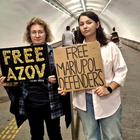 У Києві вчергове вийшли на акцію на підтримку полонених та зниклих безвісти
