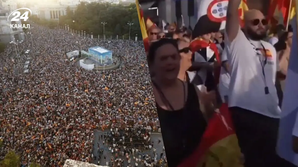 У Мадриді 50 тисяч людей протестували через міграційну кризу в Сеуті