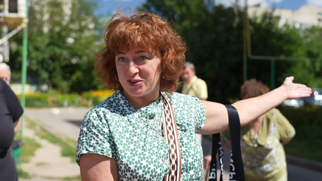 У Сумах мешканці Хіммістечка протестують проти встановлення вишки зв'язку