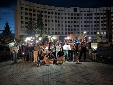 В Івано-Франківську завершили 35-денний протест після призначення Федорова