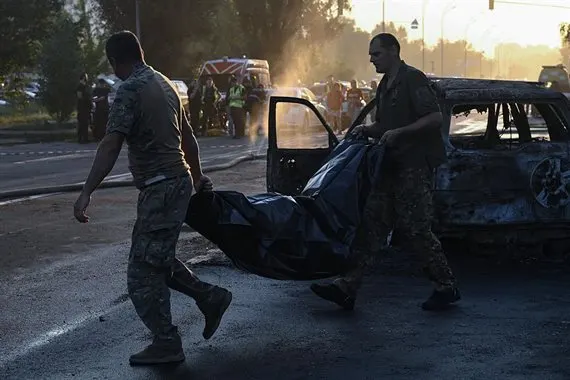 Війна, день 1621: ракетний удар по Києву, вибух у Москві, заява Федорова