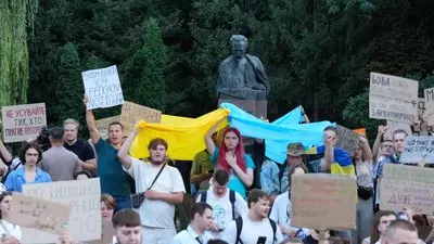 Протести на підтримку Федорова тривають 19-й день поспіль
