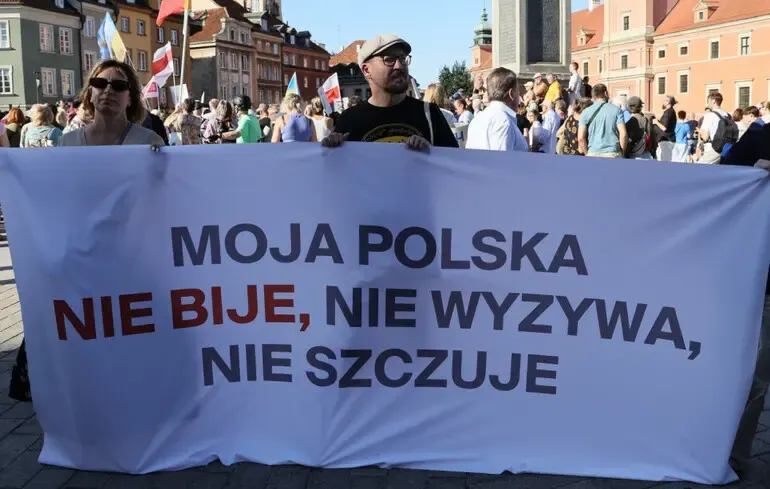 У 22 містах Польщі пройшли акції проти насильства щодо українців