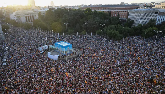 У Мадриді та інших містах Іспанії пройшли протести через міграційну кризу в Сеуті