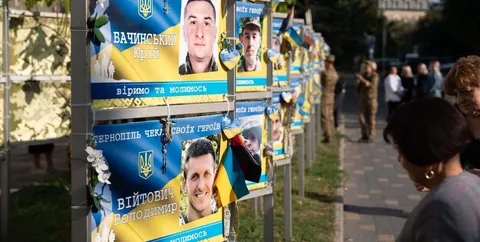 У Тернополі провели акцію на підтримку родин зниклих безвісти