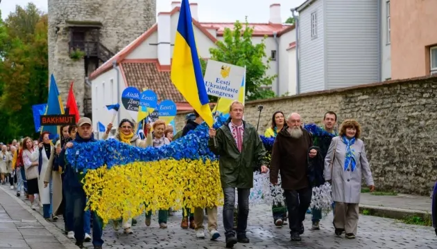 В Естонії відбулася Хода вдячності з нагоди Дня Незалежності України