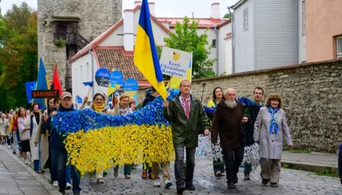 В Естонії відбулася Хода вдячності з нагоди Дня Незалежності України