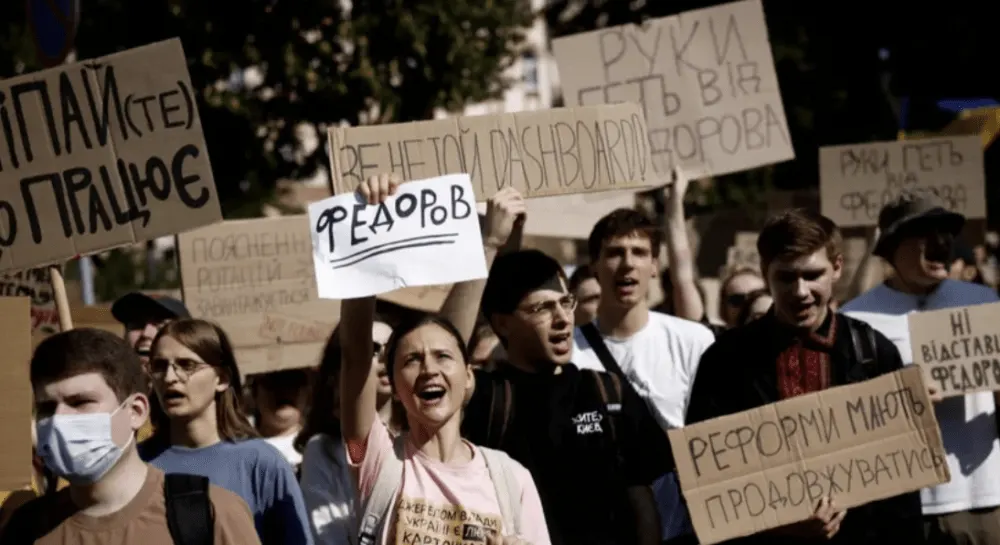 Затримання у Києві: чоловік був у СЗЧ, а не за мітинги