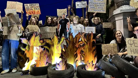30-й день протестів у Харкові: учасники змінюють формат акцій