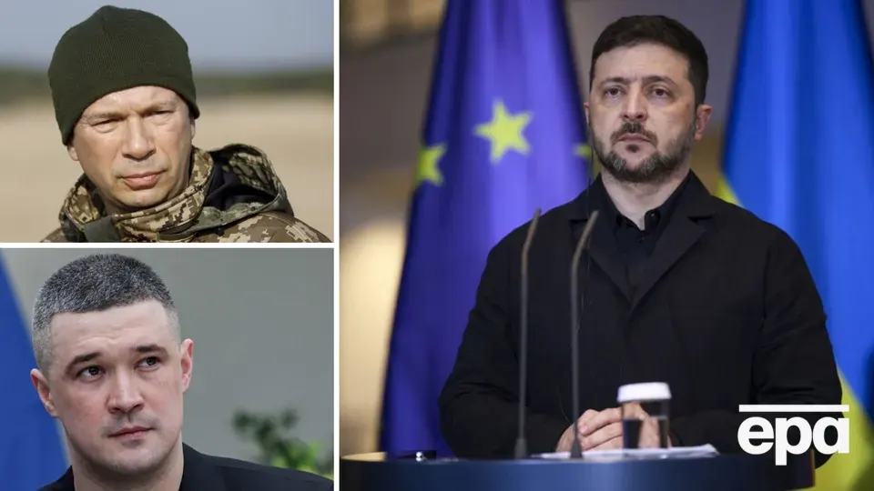 Зеленський пояснив звільнення Сирського і Федорова конфліктом між ними