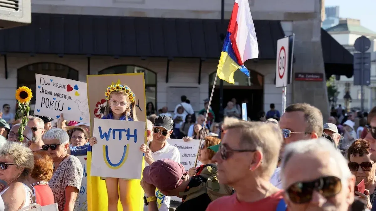 У 22 містах Польщі пройшли акції на підтримку українців