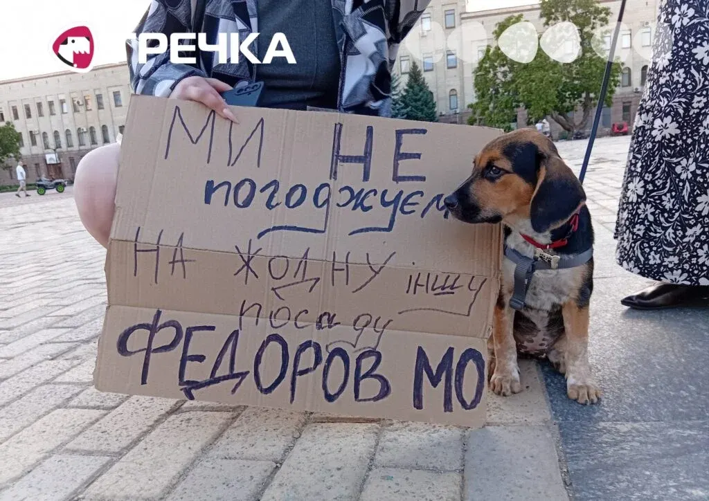 У Кропивницькому 13-й день поспіль тривають «картонкові» протести