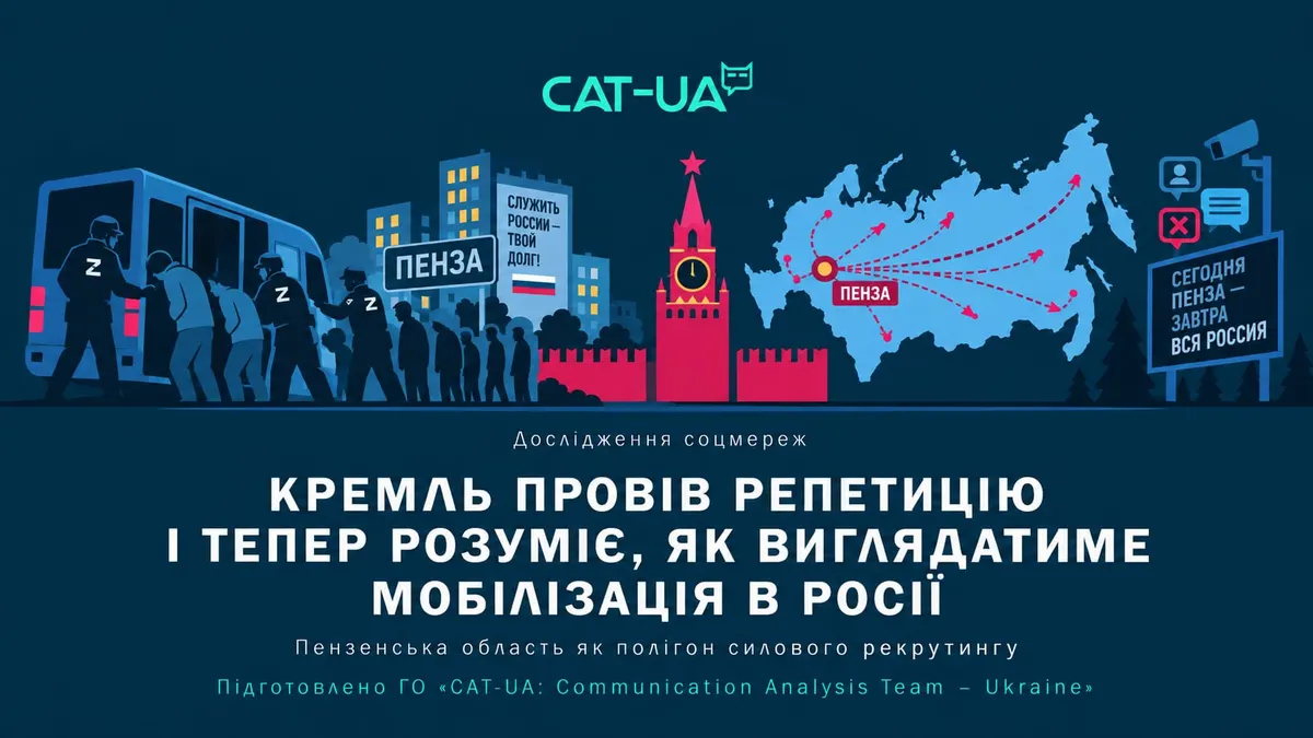 Дослідження: Кремль випробував примусову мобілізацію в Пензенській області