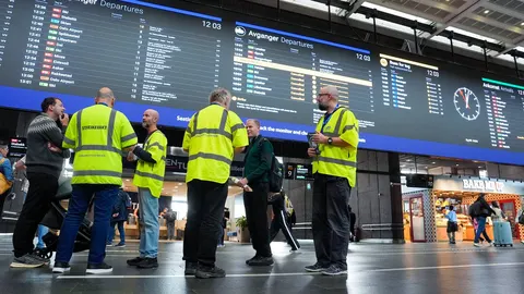 Страйк залізничників у Норвегії: скасовано 163 рейси в неділю
