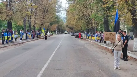 В Олександрівці на Кіровоградщині відбулася акція «Поверніть усіх»: через тривог
